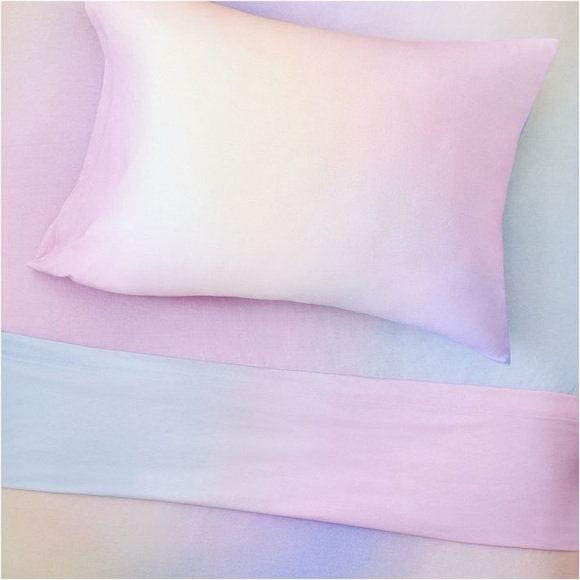 NWT West Elm Kids Rainboww Watwrcolor JerseySheet Set/ TwinTwin XL